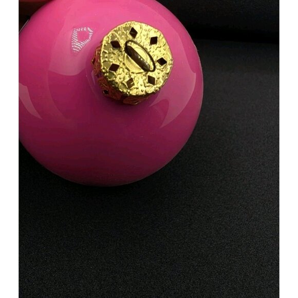 2001 Hello Kitty Christmas Tree Glass Ornament 2.75" with box READ - Picture 5 of 16